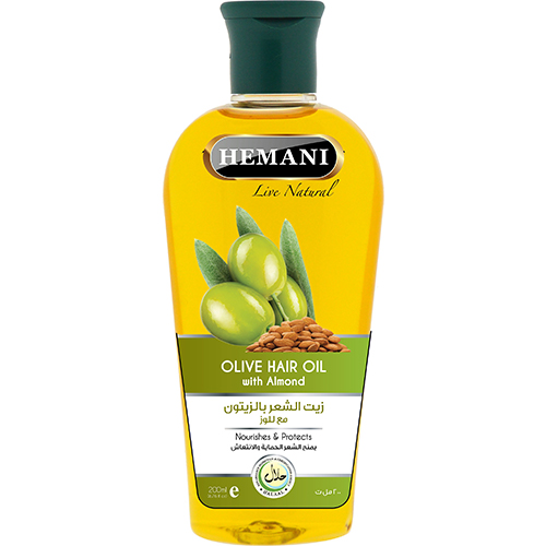 http://atiyasfreshfarm.com/public/storage/photos/1/Products 6/Hemani- Olive Hair Oil With Almond 200ml.jpg